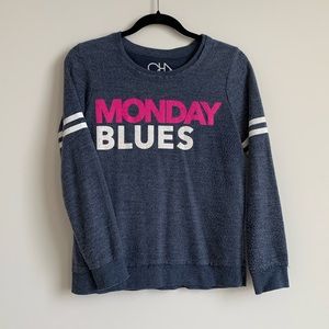 CHASER “Monday Blues” Print Top